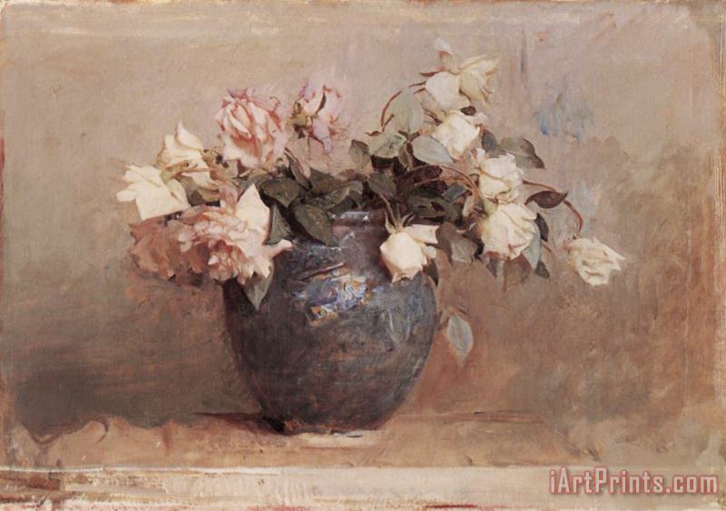 Abbott Handerson Thayer Roses Art Print