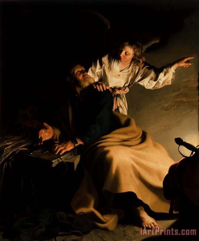 Abraham Bloemaert The Liberation of Saint Peter Art Painting