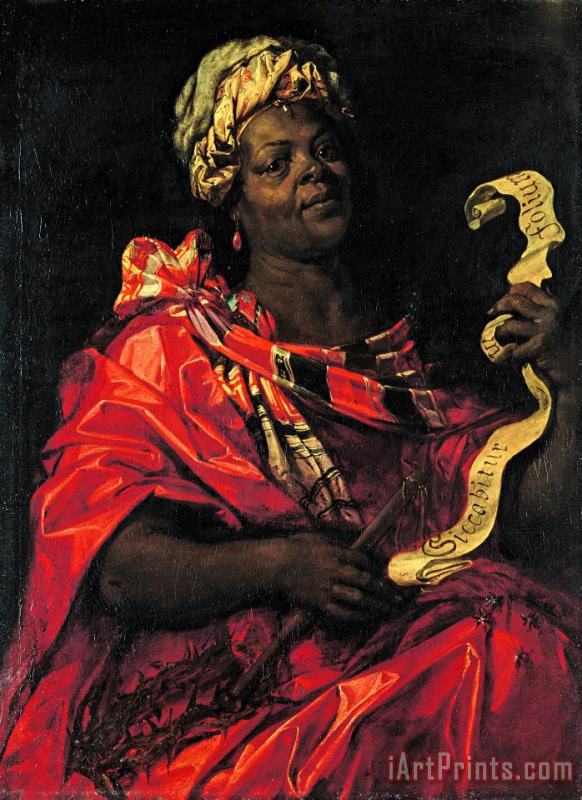 Abraham Janssens I The Sibyl Agrippina Art Print