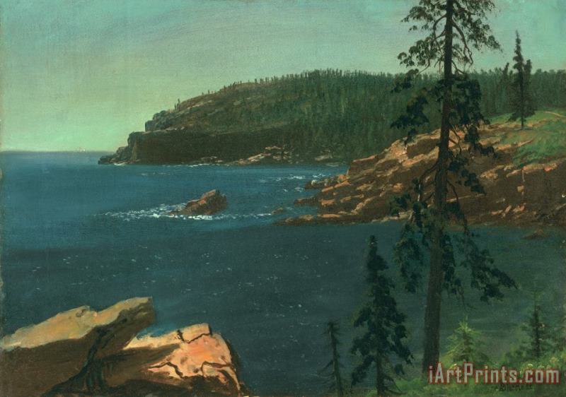 Albert Bierstadt California Coast Art Print