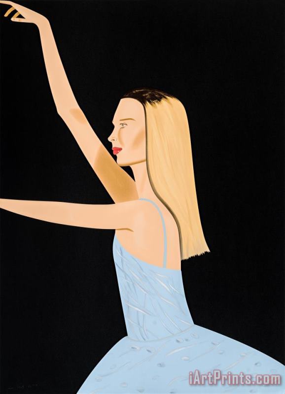 Alex Katz Dancer 2, 2019 Art Painting