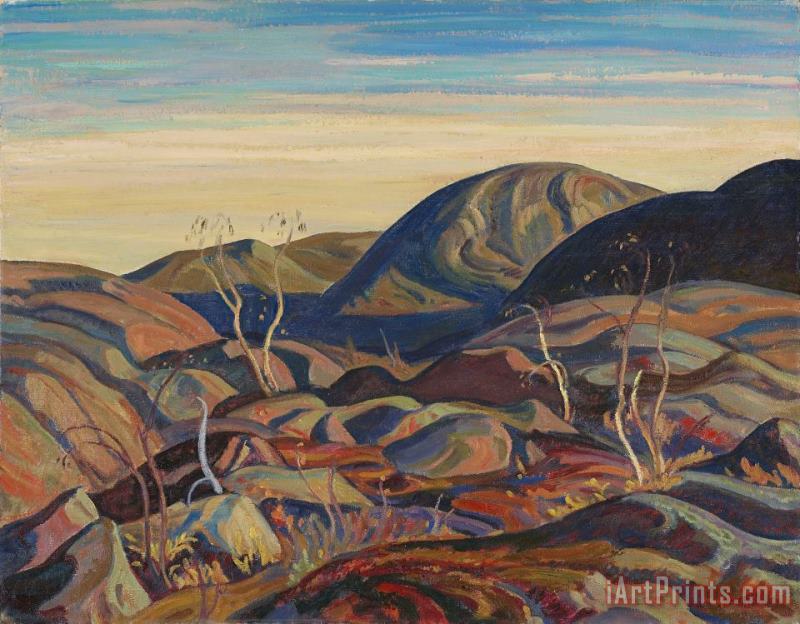 Alexander Young Jackson Precambrian Hills Art Painting