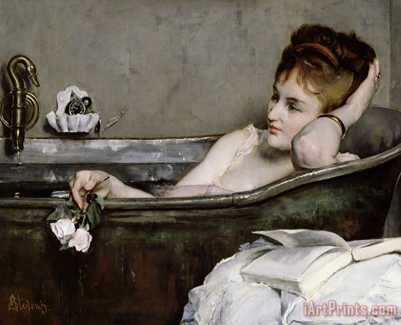 Alfred George Stevens The Bath Art Painting