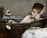 Alfred George Stevens - The Bath painting