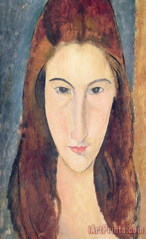 Amedeo Modigliani Jeanne Hebuterne Art Painting