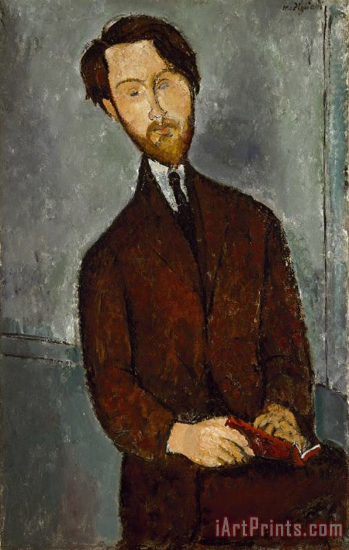 Amedeo Modigliani Leopold Zborowski Art Painting