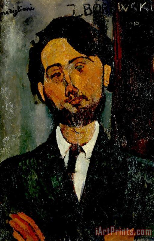 Amedeo Modigliani Portrait of Leopold Zborowski Art Print