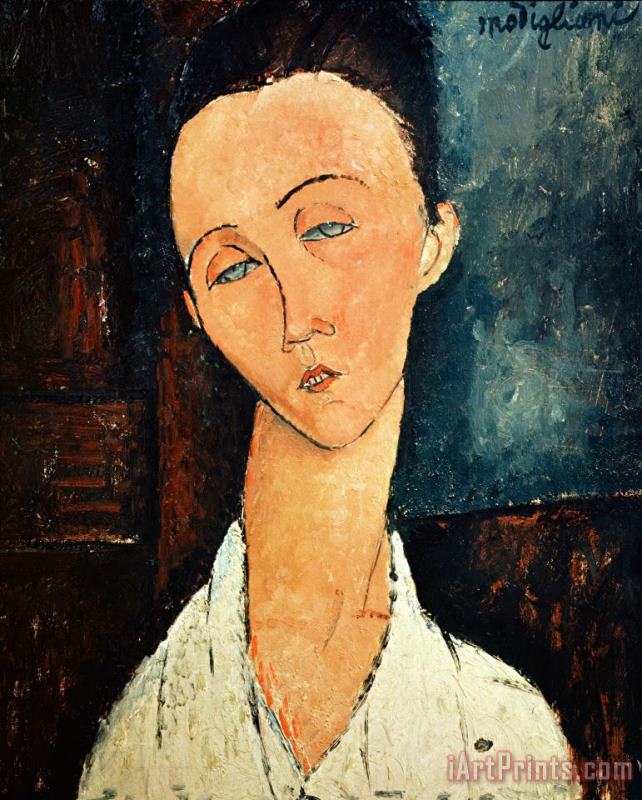 Amedeo Modigliani Portrait of Lunia Czechowska Art Print