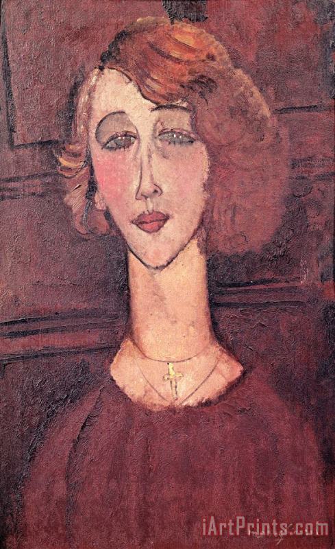 Renee painting - Amedeo Modigliani Renee Art Print