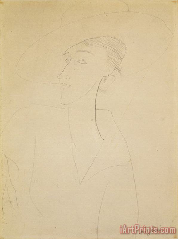 Amedeo Modigliani Untitled (portrait of Madame Zborowska) Art Print