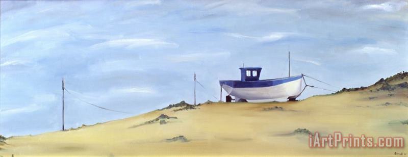 Beached painting - Ana Bianchi Beached Art Print