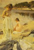 Anders Leonard Zorn - The Bathers painting