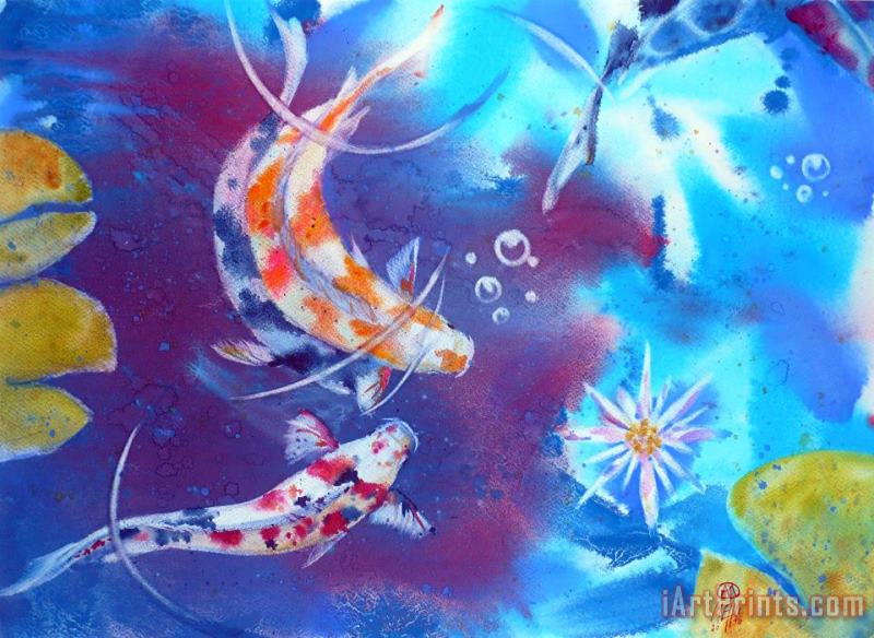 Andre Mehu Muddy Waters Art Painting