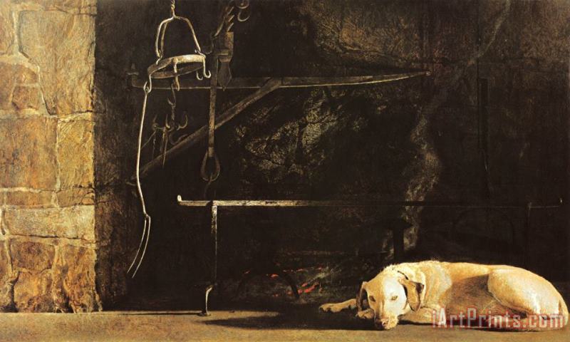 andrew wyeth Ides of March Art Painting