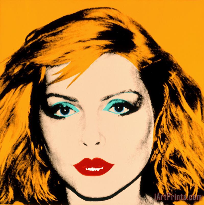 Andy Warhol Debbie Harry 1980 Art Painting