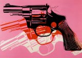 Andy Warhol - Gun C 1981 82 painting