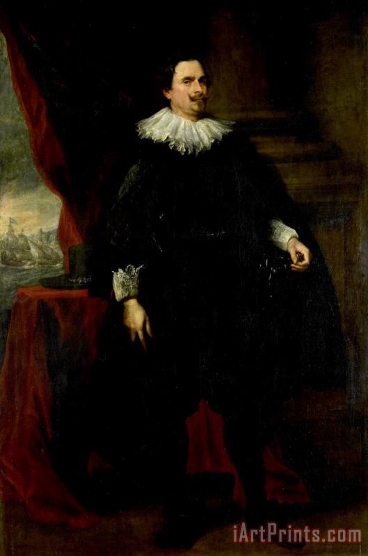Anthony van Dyck Portrait of a Man From The Van Der Borght Family, Perhaps Francois Van Der Borght Art Painting