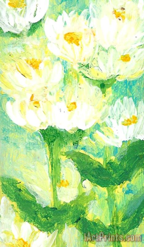 Ashleigh Dyan Moore The Language of Flowers Art Painting