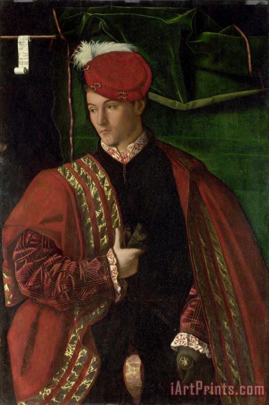 Bartolomeo Veneto Lodovico Martinengo Art Painting
