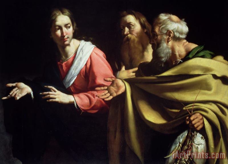 Bernardo Strozzi The Calling Of St. Peter And St. Andrew Art Print