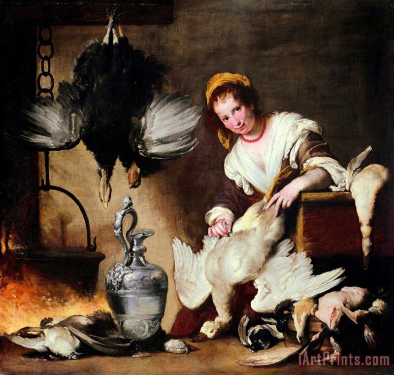 Bernardo Strozzi The Cook Art Painting