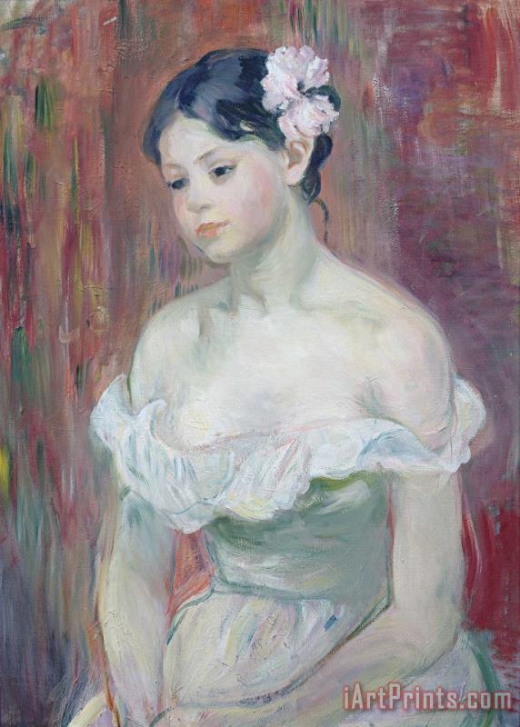 Berthe Morisot A Young Girl Art Print