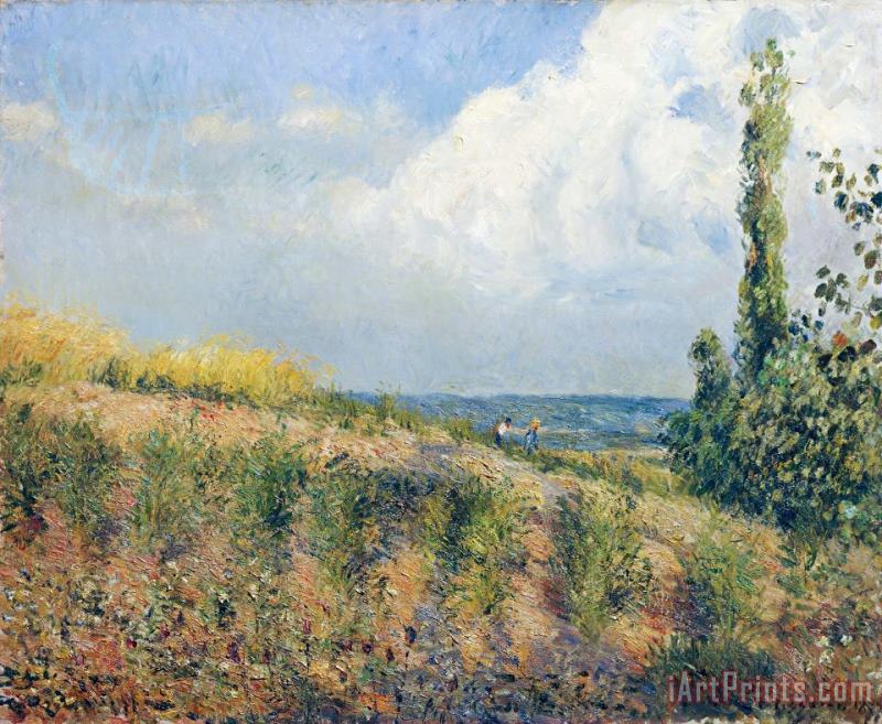 Camille Pissarro The Approaching Storm Art Painting