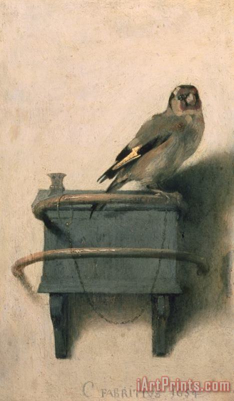 Carel Fabritius The Goldfinch Art Painting