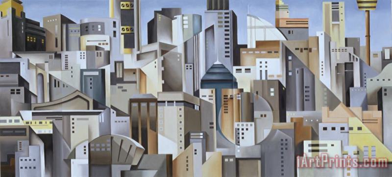 Catherine Abel Composition Looking East Art Painting