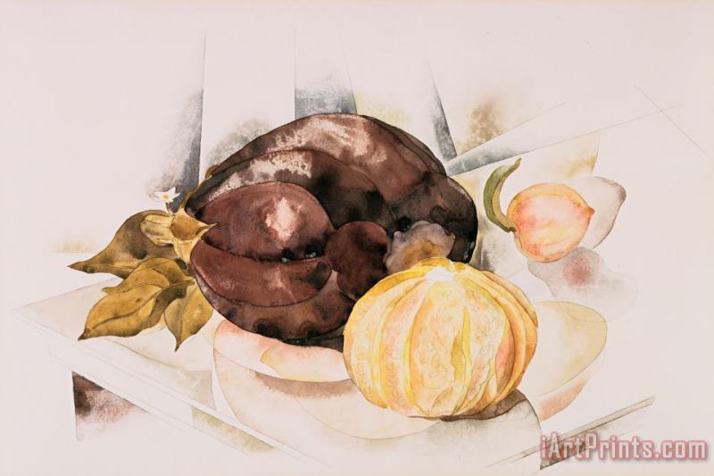 Charles Demuth Eggplant Art Painting
