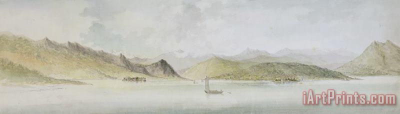Lago Maggiore painting - Charles Gore Lago Maggiore Art Print