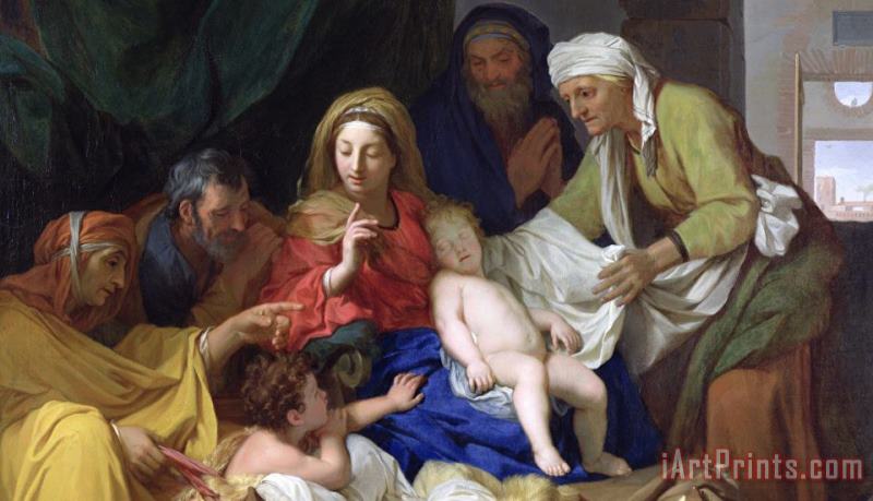 Charles Le Brun The Sleeping Christ Art Painting
