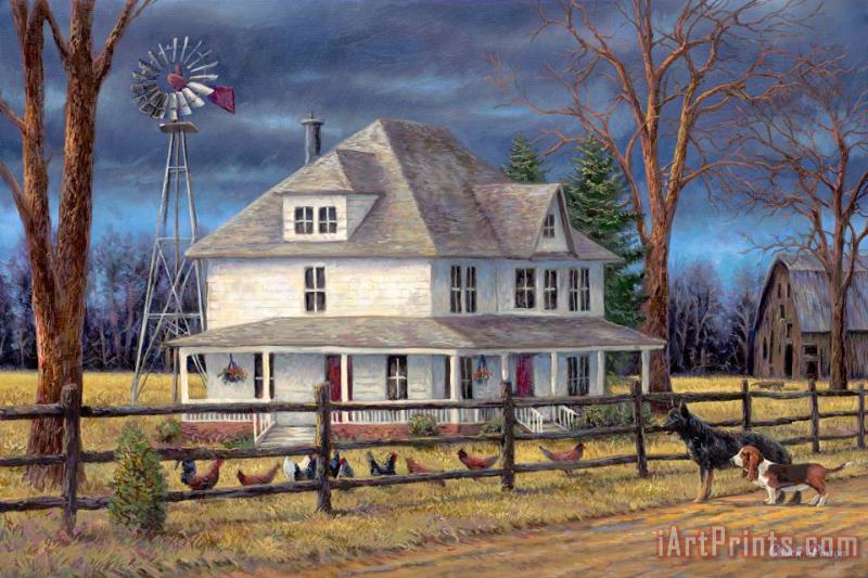 Chuck Pinson The Wind Takes You Back Art Painting