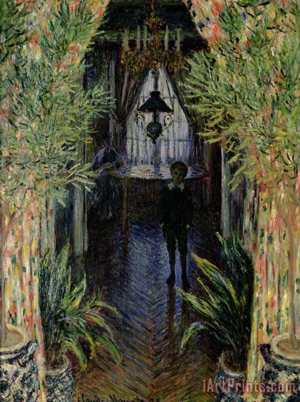 Claude Monet Corner of a Flat at Argenteuil Art Print