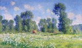 Claude Monet - Effect of Spring at Giverny painting