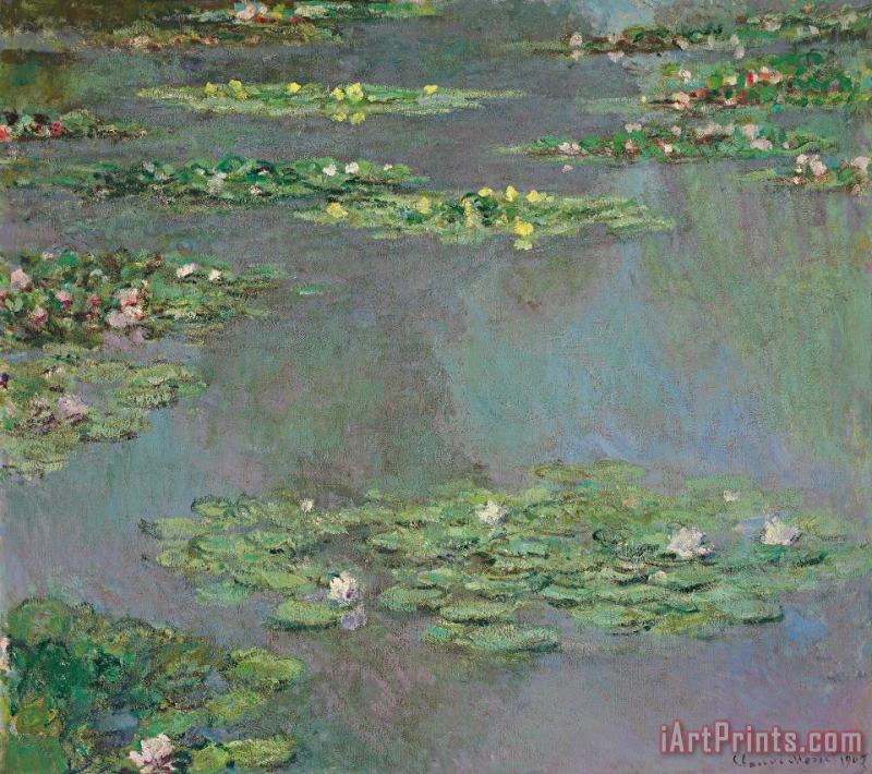 Claude Monet Nympheas Art Painting