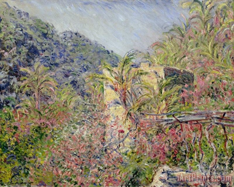 Claude Monet Sasso Valley Art Painting