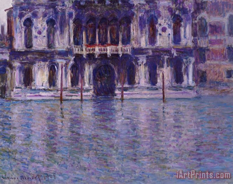 The Contarini Palace painting - Claude Monet The Contarini Palace Art Print