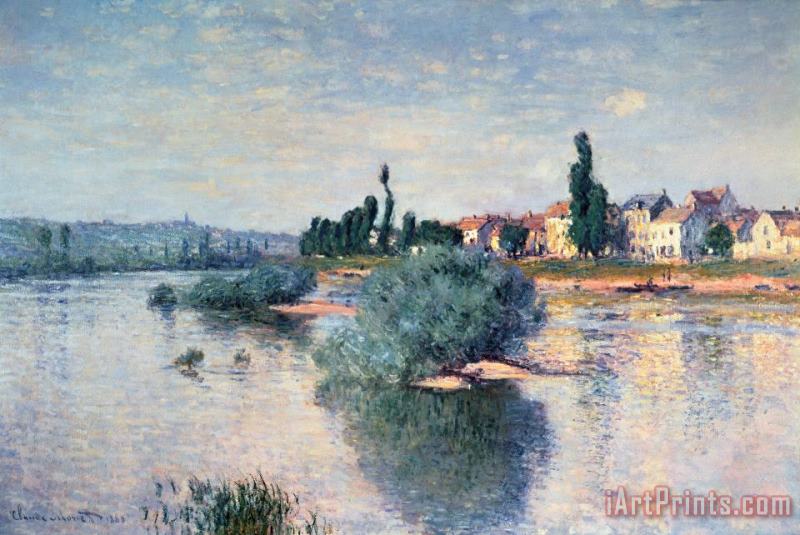 Claude Monet The Seine at Lavacourt Art Print