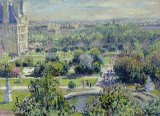 Claude Monet - View of the Tuileries Gardens painting