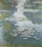 Claude Monet - Waterlilies painting
