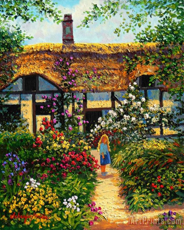 My Mothers Garden painting - Collection My Mothers Garden Art Print