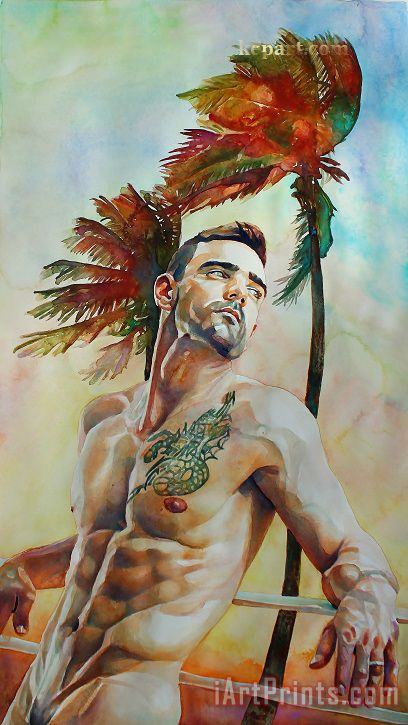 Collection Tropical Heat Art Painting