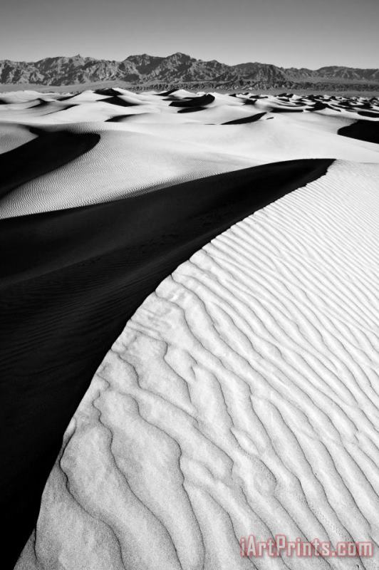 Collection 6 Death Valley Sand Dunes Art Print
