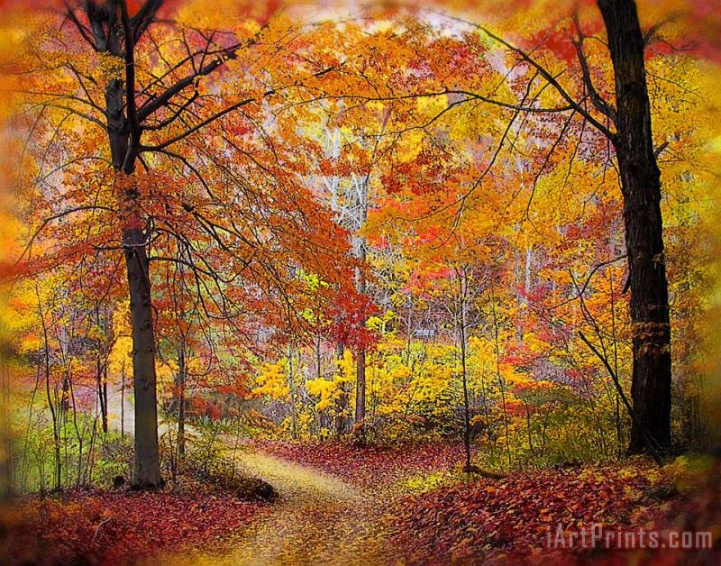 Collection 8 Soft autumn rain Art Painting