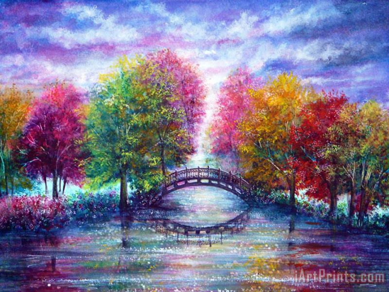 Collection 9 A Bridge To Cross Art Painting