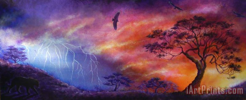 Force of nature painting - Collection 9 Force of nature Art Print