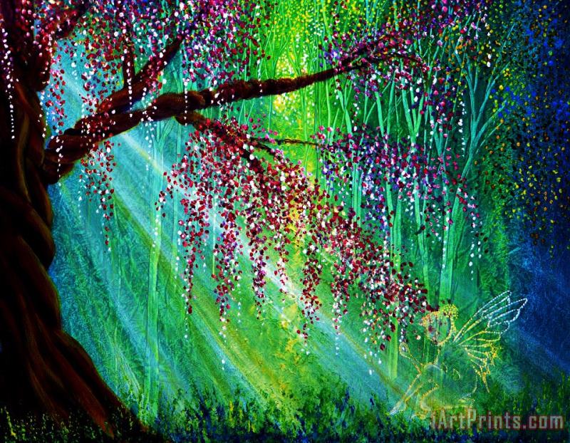 Magic Tree painting - Collection 9 Magic Tree Art Print