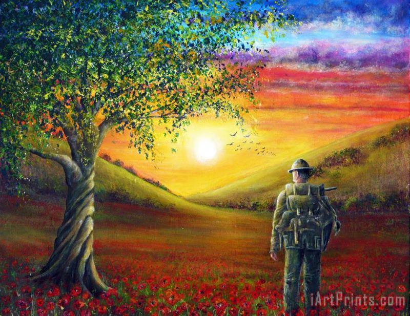 Collection 9 Remembrance Sunset Glow Art Painting
