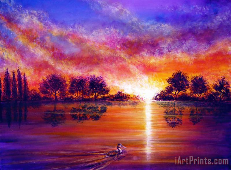 Serenity painting - Collection 9 Serenity Art Print